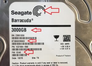 تصویر برآورد هزینه ریکاوری اطلاعات