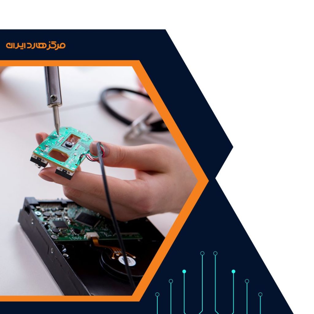 تصویر ریکاوری هارد سوخته