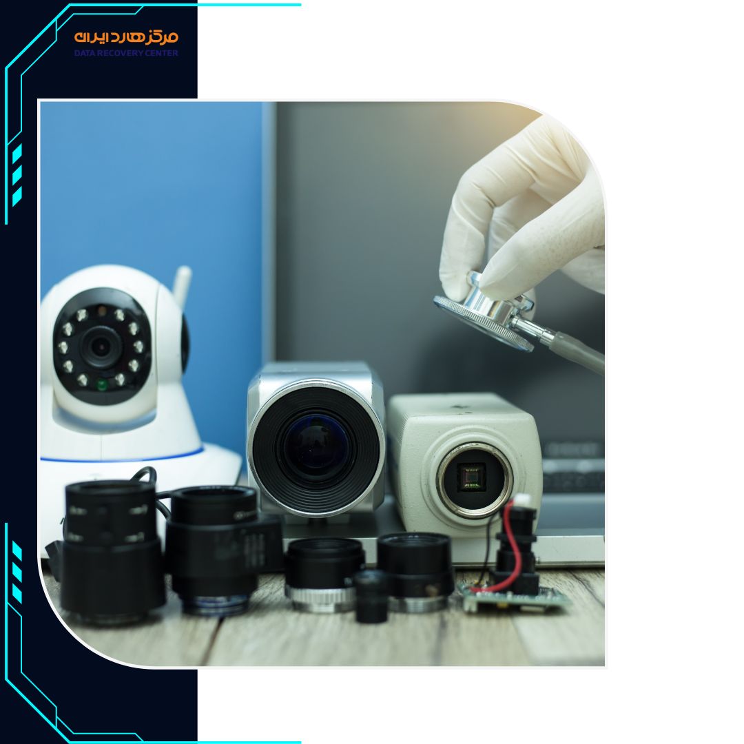 تصویر ریکاوری هارد DVR و بازیابی فیلم های دوربین مداربسته
