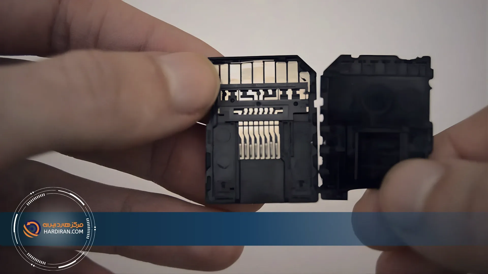 بازیابی اطلاعات کارت SD ریکاوری سخت افزاری