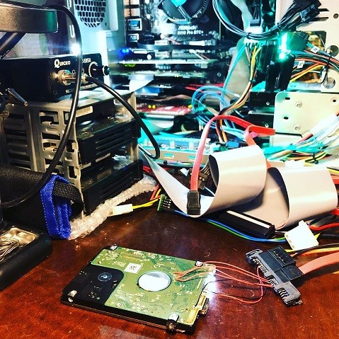 تصویر خراب شدن USB، شکستگی USB