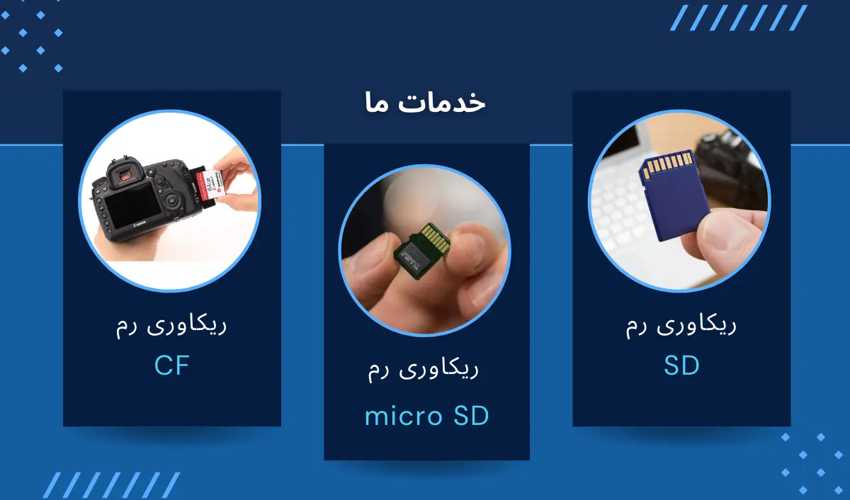 بازیابی اطلاعات رم