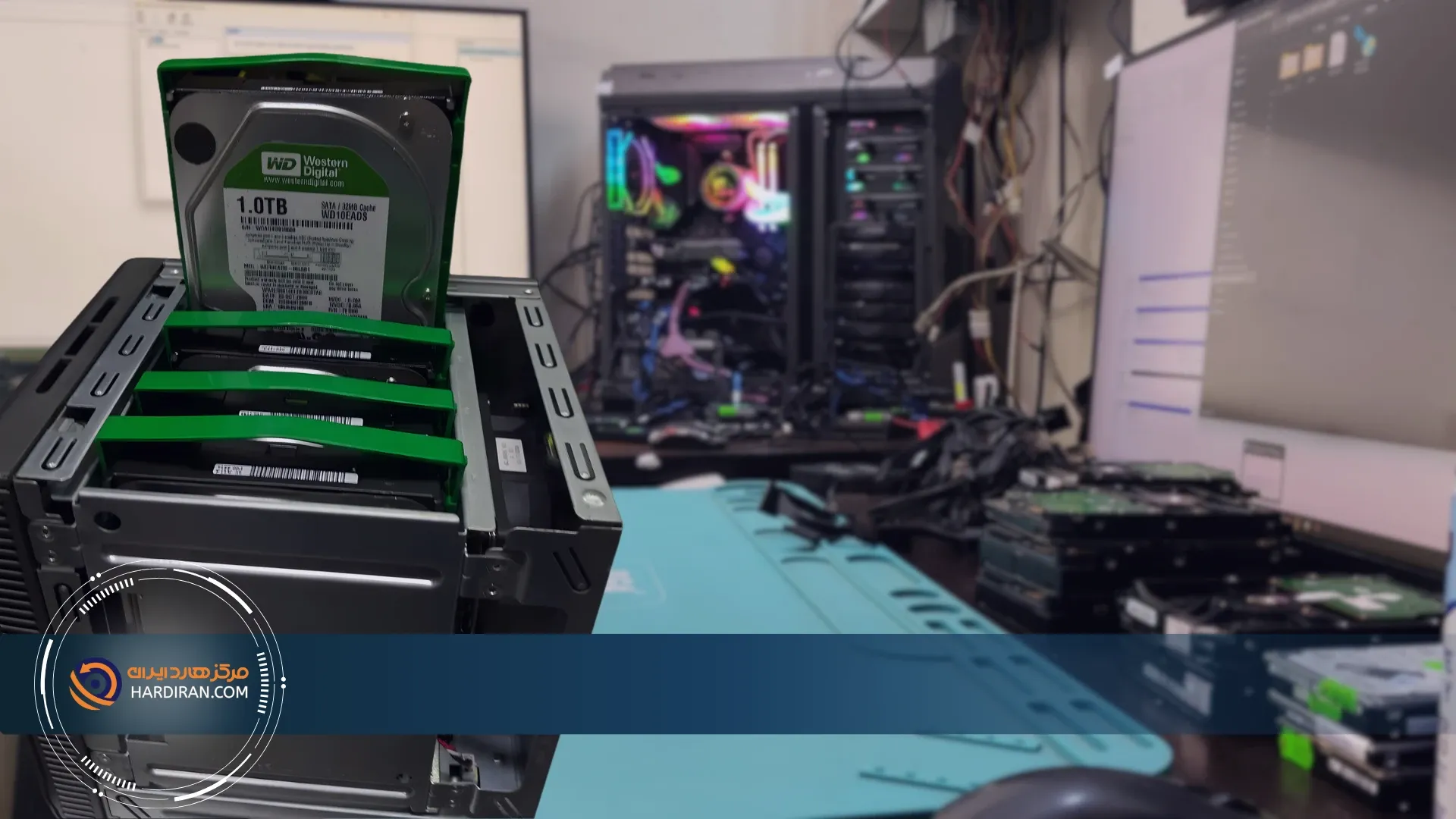بهترین مرکز ریکاوری استوریج های سازمانی wd در تهران