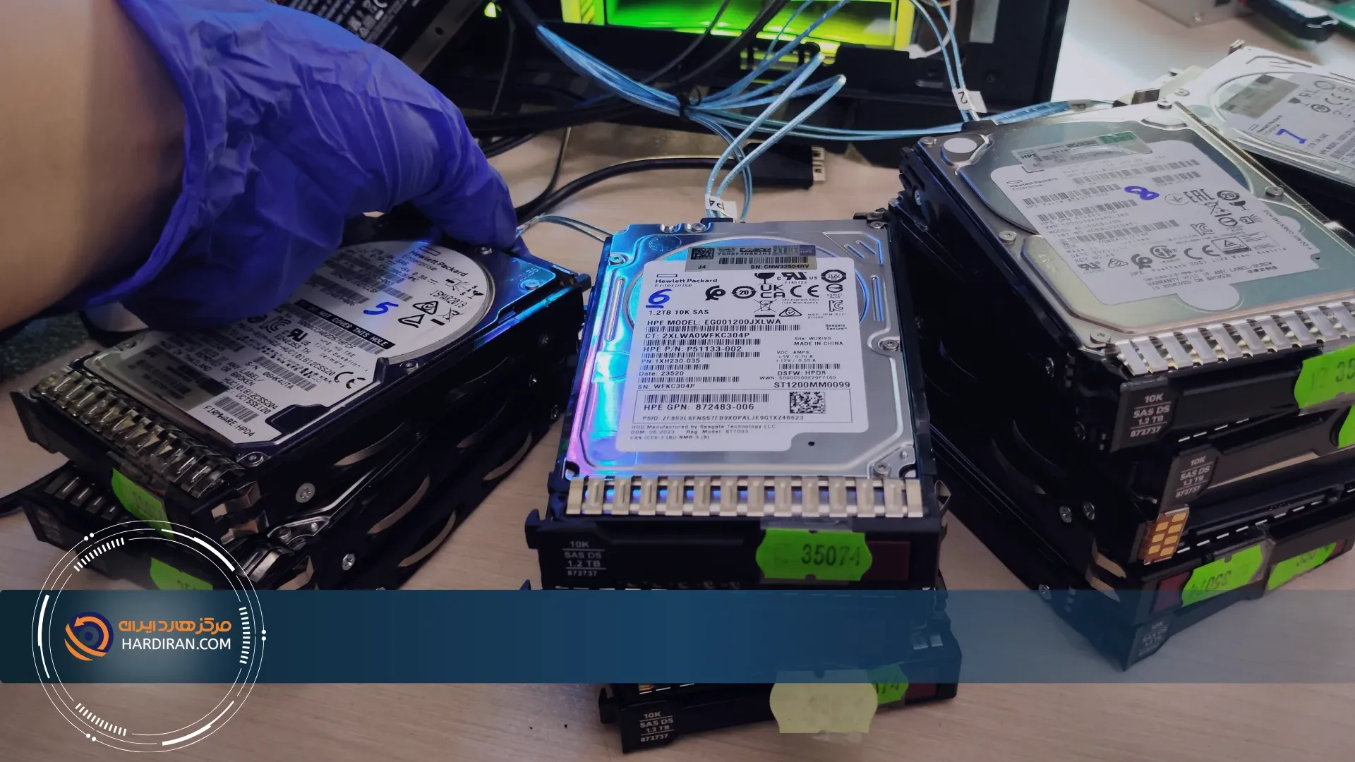 بازیابی اطلاعات فرمت شده استوریج hp