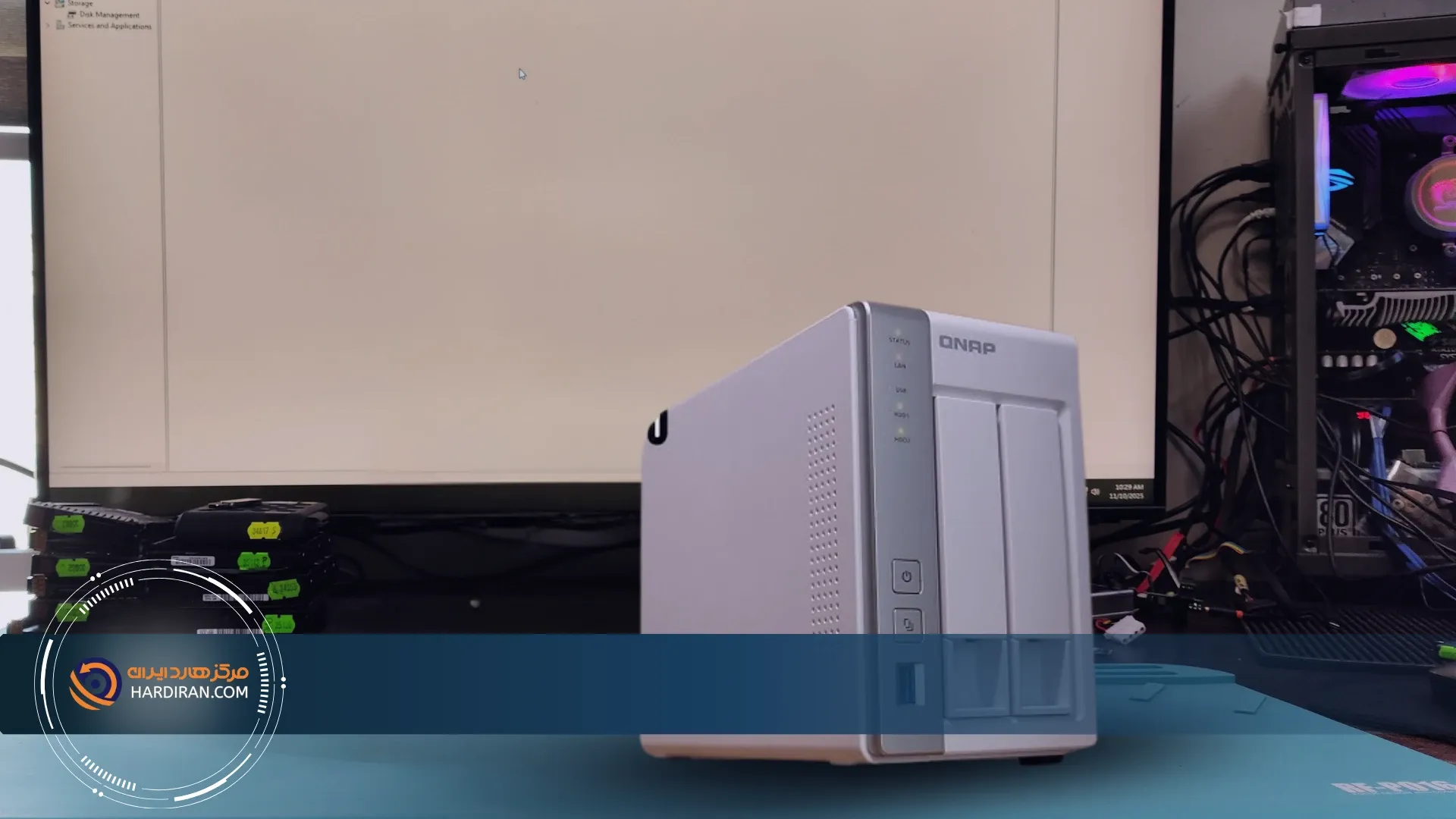 رفع مشکلات استوریج کیونپ و بازیابی اطلاعات سازمانی در کمتر از 24 ساعت