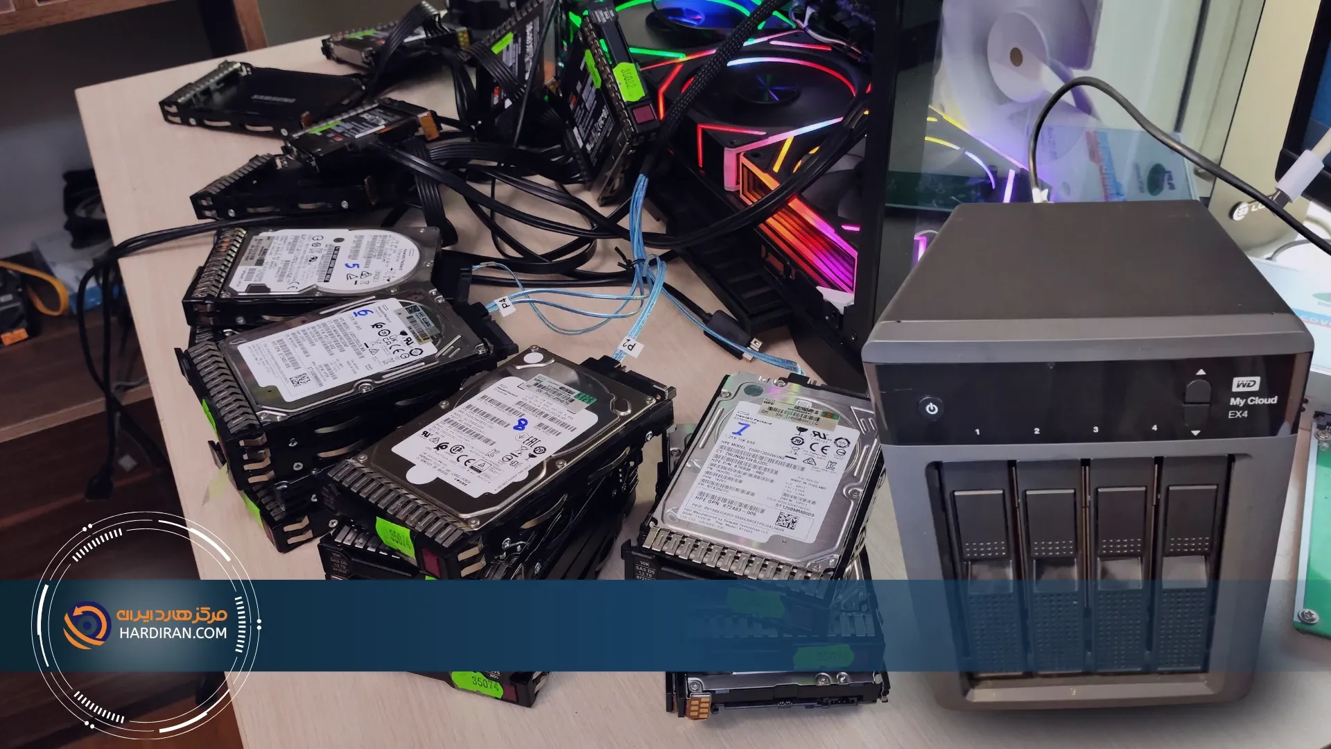 ریکاوری اطلاعات پاک شده از استوریج wd