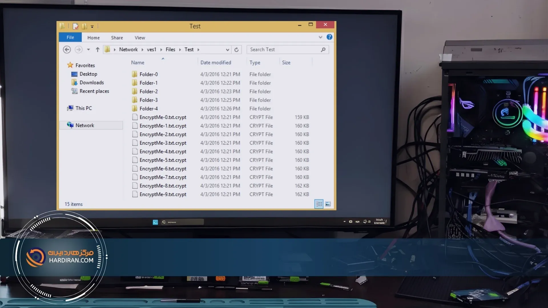 بازیابی فایل های LOCK شده به دلیل باج افزار