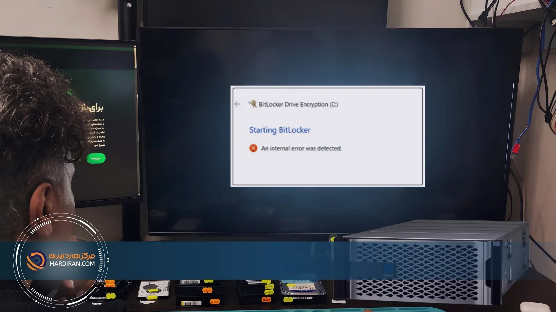 بازیابی اطلاعات رمزنگاری شده توسط بیت لاکر