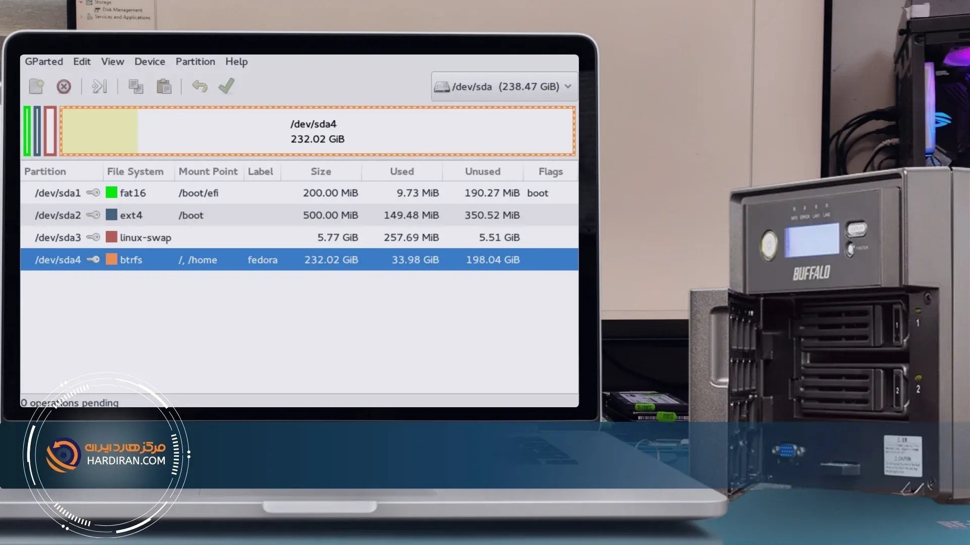 رفع خرابی فایل سیستم عامل لینوکس و بازیابی فوری اطلاعات