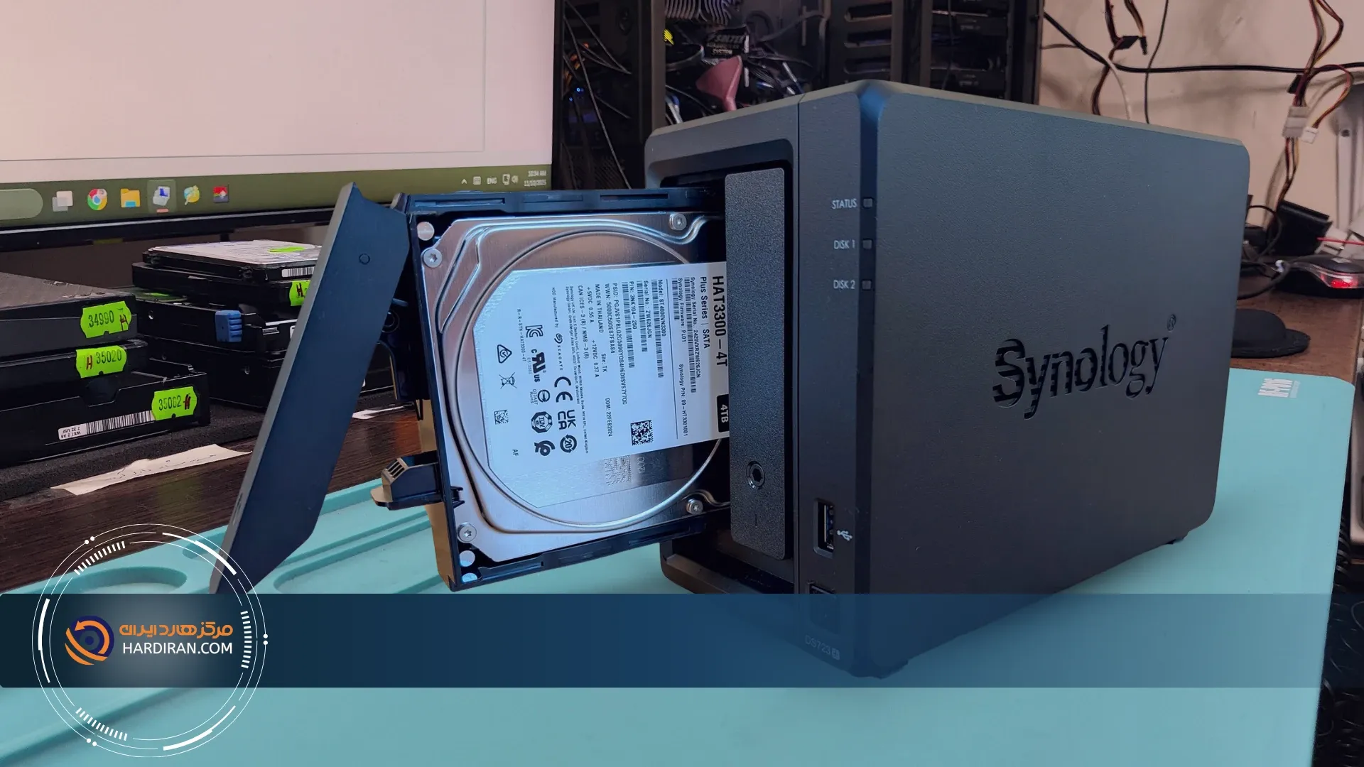 بازیابی تخصصی دیتابیس های مالی ، ماشین مجازی و استوریج سینولوژی به صورت تخصصی