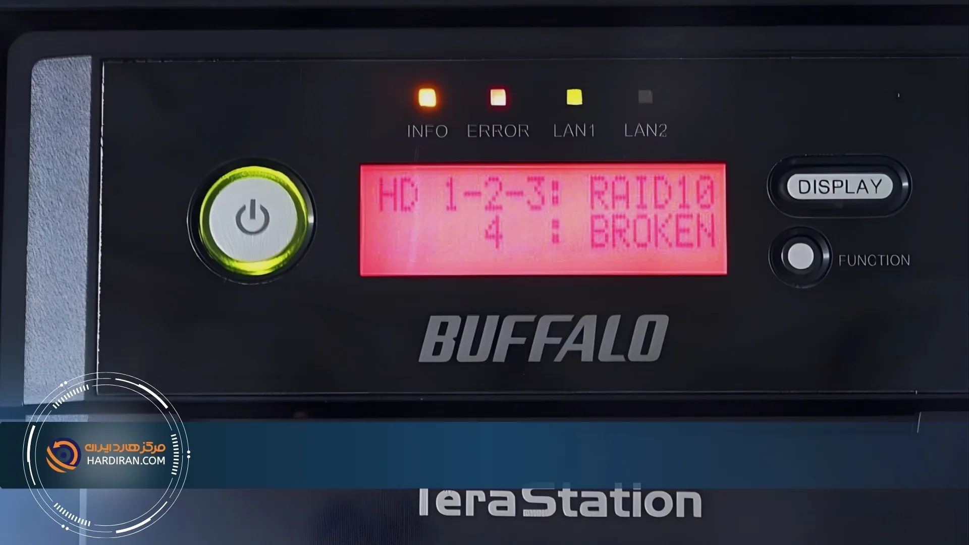 رفع مشکل عدم شناسایی RAID از استوریج های بوفالو و بازیابی تضمینی اطلاعات