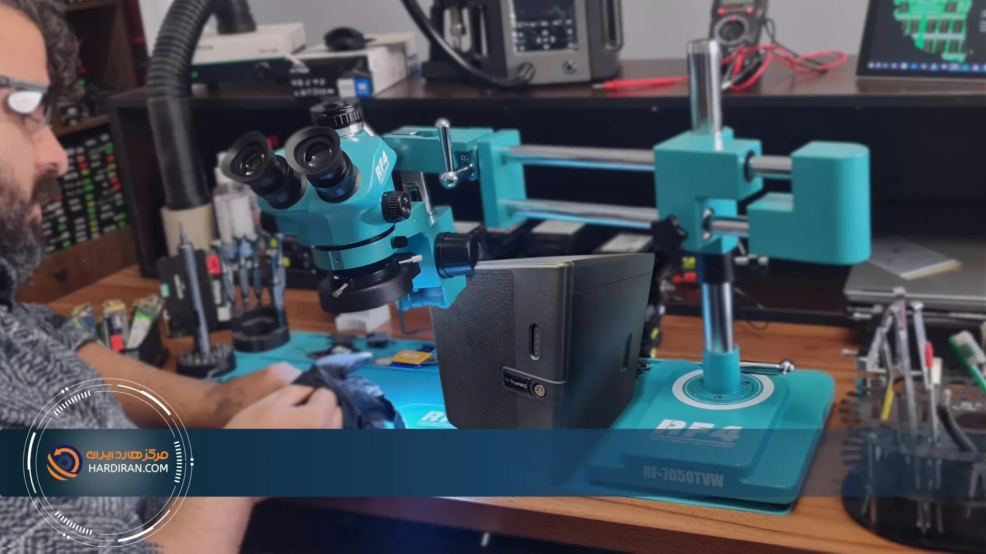 بهترین کلینیک بازیابی و تعمیر استوریج سن و نس TrueNAS در تهران