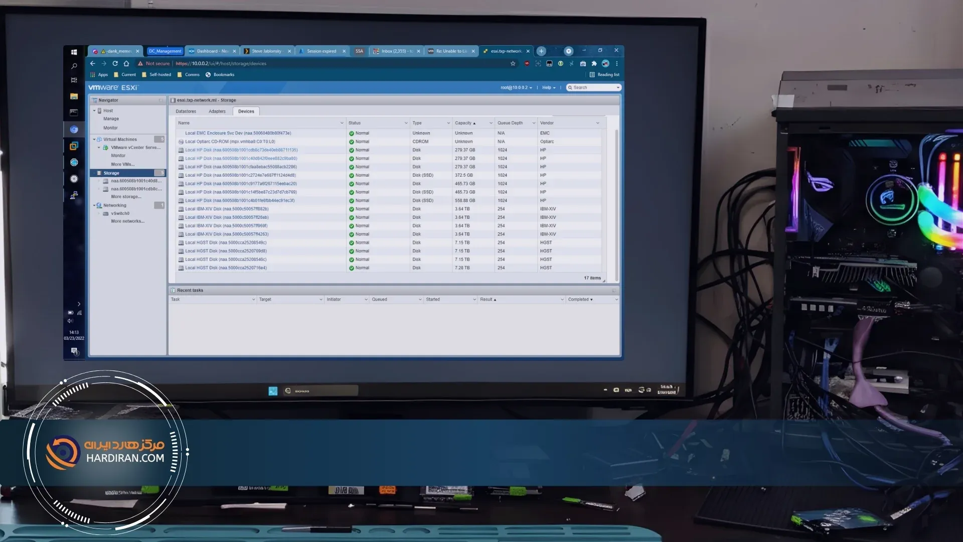 تعمیر و ریکاوری فایل های حذف شده از ESXI