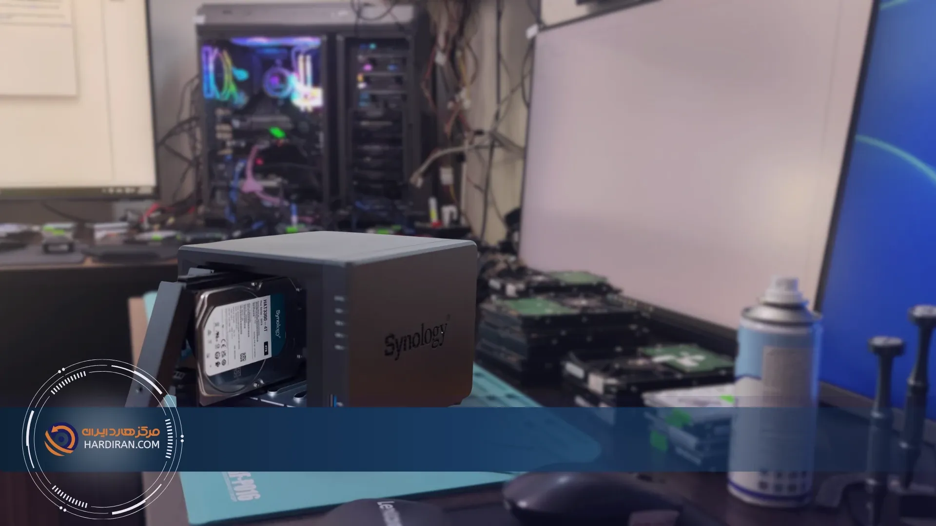 بهترین شرکت بازیابی اطلاعات استوریج سینولوژی